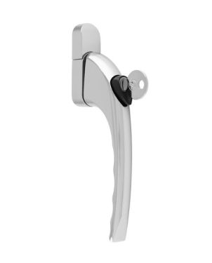 Click Here To Enlarge This Photo Of BX581902 MILA Chrome Universal Lockable Window Espag Handle