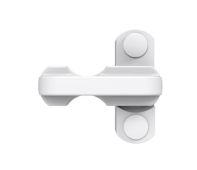BX0617202 MILA White Security Sash Block &lpar;2 Pack&rpar;