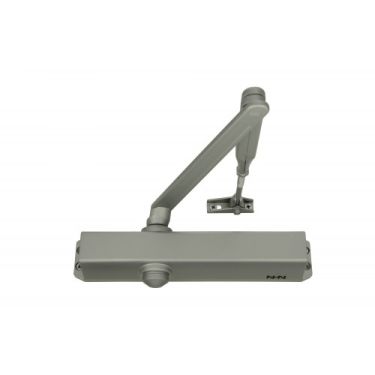 Click Here To Enlarge This Photo Of NHN85VP-BC 85V NHN Silver Variable Power Size 4-6 Overhead Door Closer with Backcheck Function