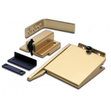 Click Here To Enlarge This Photo Of DSGFD MK2 Fire Rated Door Selector &lpar;Wedge Shape&rpar; - Gold