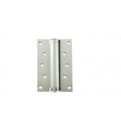 LSA07R GROOM Liobex 7" Silver Single Action Spring Hinges - Right Hand &lpar;Suitable for 33-50mm thick doors&rpar;