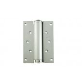 LSA08L GROOM Liobex 8" Silver Single Action Spring Hinges - Left Hand &lpar;Suitable for 35-55mm thick doors&rpar;