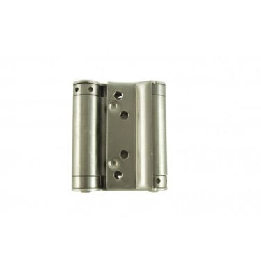 Click Here To Enlarge This Photo Of LDA03 GROOM Liobex 3" Silver Double Action Spring Hinges &lpar;Suitable for 20-25mm thick doors&rpar;