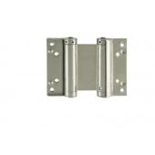 LDA04 GROOM Liobex 4" Silver Double Action Spring Hinges &lpar;Suitable for 21-30mm thick doors&rpar;