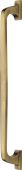 V1210 345-AT Heritage Brass Door Pull Handle Durham Design 345mm Antique Brass Finish