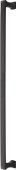 V1232 326-MB Heritage Brass Door Pull Handle Pyramid Design 326mm Matt Bronze Finish