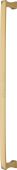 V1232 326-SB Heritage Brass Door Pull Handle Pyramid Design 326mm Satin Brass Finish