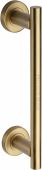 V2057 280-SB Heritage Brass 19mm Bar Door Pull Handle with base 280mm Satin Brass finish