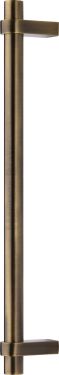 Click Here To Enlarge This Photo Of V2485 353-AT Heritage Brass Door Pull Handle Industrial Design 353mm Antique Brass Finish