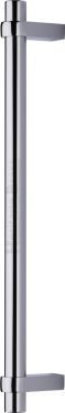 Click Here To Enlarge This Photo Of V2485 353-PC Heritage Brass Door Pull Handle Industrial Design 353mm Polished Chrome Finish