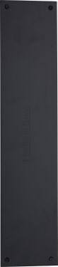 Click Here To Enlarge This Photo Of V740 350-BKMT Heritage Brass Fingerplate 350mm Matt Black finish