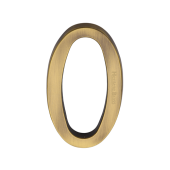 C1564 0-AT Heritage Brass Numeral 0 Concealed Fix 76mm &lpar;3"&rpar; Antique Brass finish