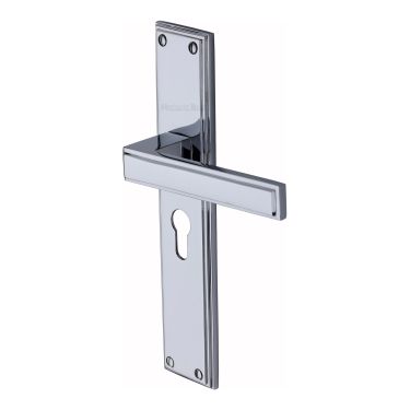Click Here To Enlarge This Photo Of ATL6748-PC Heritage Brass Atlantis Long Euro Profile Polished Chrome finish