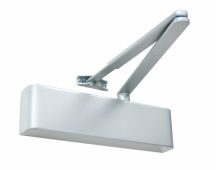 TS&period;5204DABC&period;SRFB&period;SESE - Rutland Size 2-4 Overhead Door Closer with Backcheck & Delayed Action - Silver