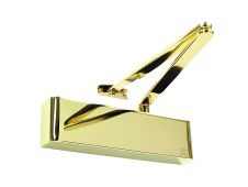 TS&period;9205BC&period;SRFB&period;PVDPVD - Rutland Size 2-5 Designer Slimline Overhead Door Closer with Backcheck - Polished Brass