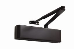 TS&period;9205DABC&period;SRFB&period;DBDB - Rutland Size 2-5 Designer Slimline Overhead Door Closer with Backcheck & Delayed Action - Dark Bronze