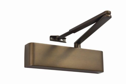 Click Here To Enlarge This Photo Of TS&period;9205DABC&period;SRFB&period;WBWB - Rutland Size 2-5 Designer Slimline Overhead Door Closer with Backcheck & Delayed Action - Weathered Bronze