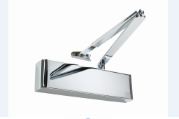 TS&period;9206DABC&period;SRFB3&period;PNPPNP - Rutland Size 2-6 Designer Slimline Overhead Door Closer with Backcheck & Delayed Action - Polished Nickel