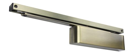 Click Here To Enlarge This Photo Of TS&period;11204&period;SR&period;2&period;ABAB - Rutland Size 2-4 Slide Arm Cam Action Door Closer c&sol;w Semi Radius Cover - Antique Brass