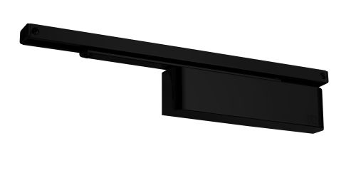 Click Here To Enlarge This Photo Of TS&period;11204&period;SR&period;2&period;BK - Rutland Size 2-4 Slide Arm Cam Action Door Closer c&sol;w Semi Radius Cover - Black