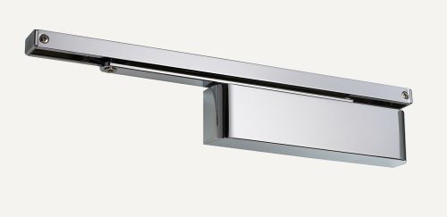 Click Here To Enlarge This Photo Of TS&period;11205&period;SR&period;2&period;PNPPNP - Rutland Size 2-5 Slide Arm Cam Action Door Closer c&sol;w Semi Radius Cover - Polished Nickel