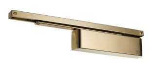 TS&period;11205&period;SR&period;2&period;PVDPVD - Rutland Size 2-5 Slide Arm Cam Action Door Closer c&sol;w Semi Radius Cover - Polished Brass