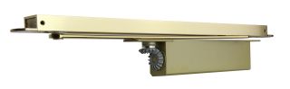 ITS&period;11204&period;2&period;5&period;PVD - Rutland Size 2-4 Concealed Cam Action Door Closer c&sol;w SA Connector Bar - Polished Brass