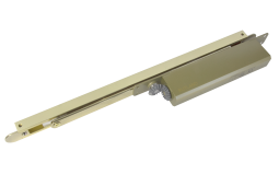 ITS&period;11205&period;2&period;5&period;PVD - Rutland Size 2-5 Concealed Cam Action Door Closer c&sol;w SA Connector Bar - Polished Brass