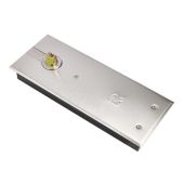TS&period;7004NHO&period;DAX&period;SS - Rutland Size 4 Double Action &lpar;Non Hold Open&rpar; Floor Spring with Backcheck & Stainless Steel Cover Plates