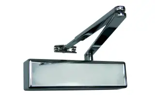 TS&period;4204DABC&period;SRFB&period;PNPPNP - Rutland Size 2-4 Overhead Door Closer with Backcheck & Delayed Action - Polished Nickel