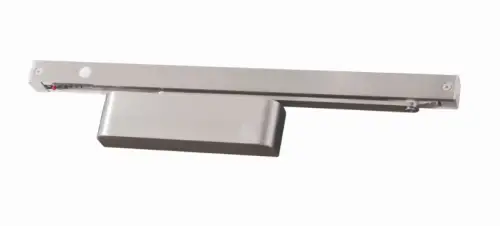 Click Here To Enlarge This Photo Of TS&period;FIRETRAK&period;114&period;SE - Rutland Rutland FIRETRAK Size 2-4 Electromagnetic Hold Open Slide Rail Door Closer - Silver
