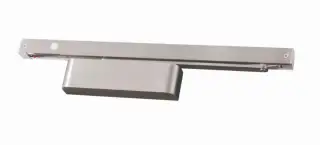 TS&period;FIRETRAK&period;115&period;SE - Rutland Rutland FIRETRAK Size 2-5 Electromagnetic Hold Open Slide Rail Door Closer - Silver