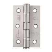 Eclipse 14098 Grade 7 Satin Nickel &lpar;Mild Steel&rpar; Ball Bearing Hinges 76 x 51 x 2mm