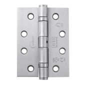 Eclipse 14975 Grade 13 Satin Chrome &lpar;Mild Steel&rpar; Ball Bearing Hinges 102 x 76 x 2&period;7mm