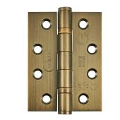 Eclipse 14854MAB Grade 13 Matt Antique Brass &lpar;Stainless Steel&rpar; Ball Bearing Hinges 102 x 76 x 3mm