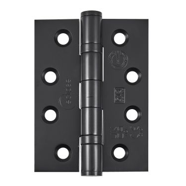 Click Here To Enlarge This Photo Of Eclipse 14920 Grade 13 Matt Black &lpar;Stainless Steel&rpar; Ball Bearing Hinges 102 x 76 x 3mm