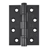 Eclipse PK920 Grade 13 Matt Black &lpar;Stainless Steel&rpar; Ball Bearing Hinges 102 x 76 x 3mm &lpar;Pack of 3&rpar;