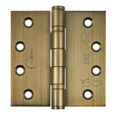 Eclipse 14841MAB Grade 13 Matt Antique Brass &lpar;Stainless Steel&rpar; Ball Bearing Hinges 102 x 102 x 3mm