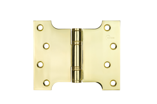 Click Here To Enlarge This Photo Of Eclipse 14994 Polished Brass &lpar;Stainless Steel&rpar; Parliament Hinges 102 x 76 x 127mm