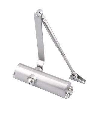 Click Here To Enlarge This Photo Of Eclipse 28831 Size 2-4 CE Certified Overhead Door Closer - Silver &lpar;No Cover&rpar;