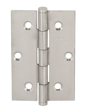 Click Here To Enlarge This Photo Of Eclipse 14838 Satin Stainless Steel Plain Bearing Hinges 76  x 51 x 1&period;5mm