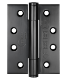 Eclipse 14331 Grade 14 Matt Black &lpar;SS201&rpar; Concealed Bearing Hinges 102 x 76 x 3mm