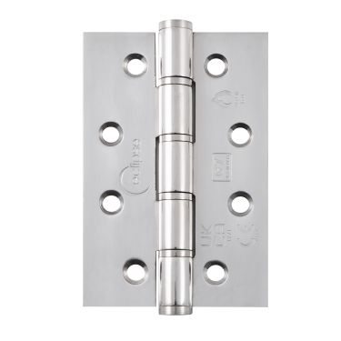 Click Here To Enlarge This Photo Of Eclipse 14909 Grade 7 Polished Stainless Steel Washered Hinges 102 x 67 x 2&period;5mm