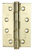 Eclipse 14925 Grade 7 Polished Brass Brass Washered Hinges 102 x 67 x 2&period;5mm