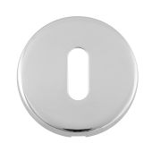 Eclipse 34401 Polished Stainless Steel &lpar;52mm x 8mm&rpar; Standard Keyway Escutcheon
