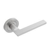 Eclipse 62118 Satin Chrome 'Auriga' Lever on Round Rose Set &lpar;Freestyle Range&rpar;