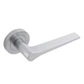 Eclipse 62136 Satin Chrome 'Monte' Lever on Round Rose Set &lpar;Freestyle Range&rpar;