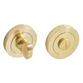 Eclipse 62891 Satin Brass Thumbturn & Release on Round Rose &lpar;Freestyle Range&rpar;