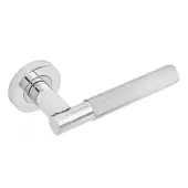 Eclipse 63240 Polished Chrome 'Linear' Lever on Round Rose Set &lpar;Insignia Range&rpar;