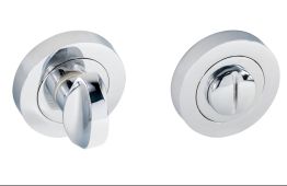 Eclipse 31499 Polished Chrome Thumbturn & Release on Round Rose &lpar;Insignia Range&rpar;